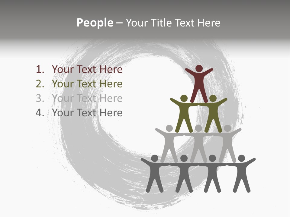 Drop Watercolor Texture PowerPoint Template