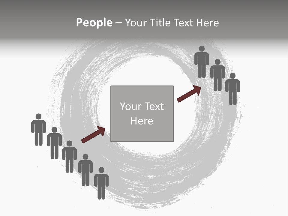 Drop Watercolor Texture PowerPoint Template