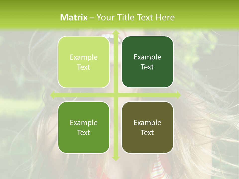 Emotion Outdoor Green PowerPoint Template