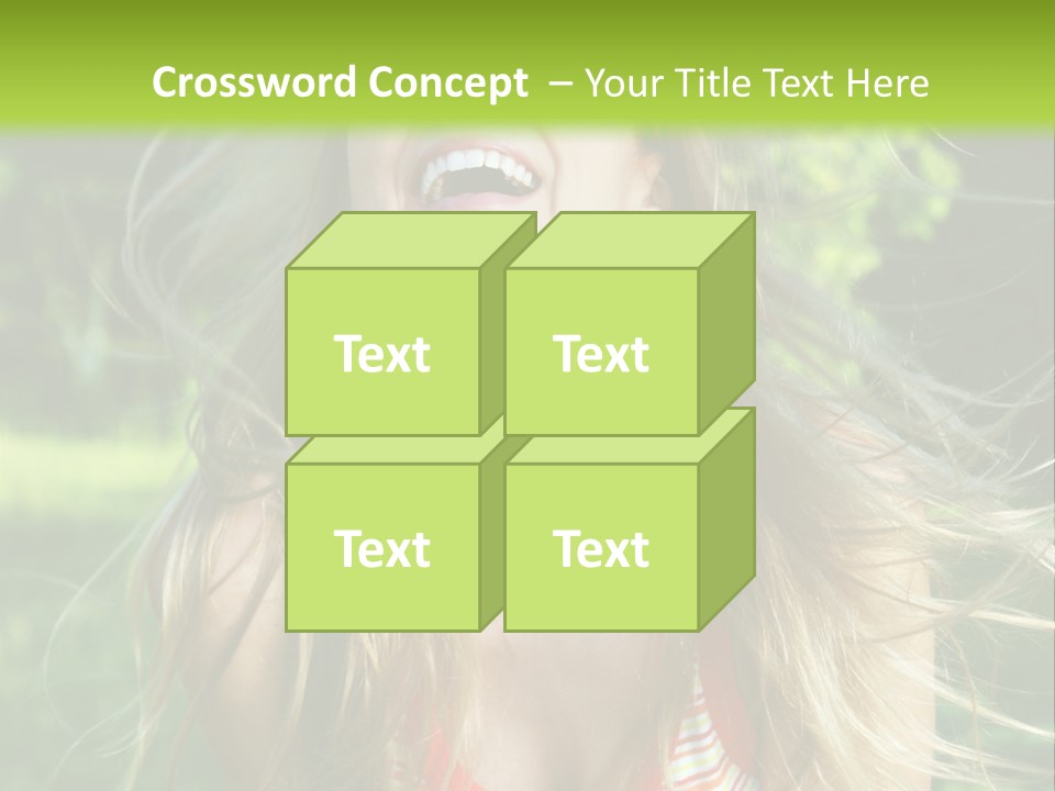 Emotion Outdoor Green PowerPoint Template