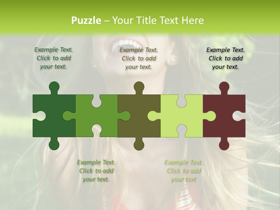 Emotion Outdoor Green PowerPoint Template