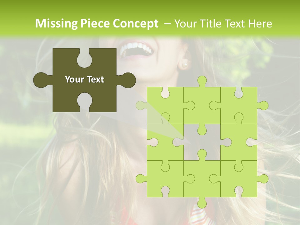 Emotion Outdoor Green PowerPoint Template