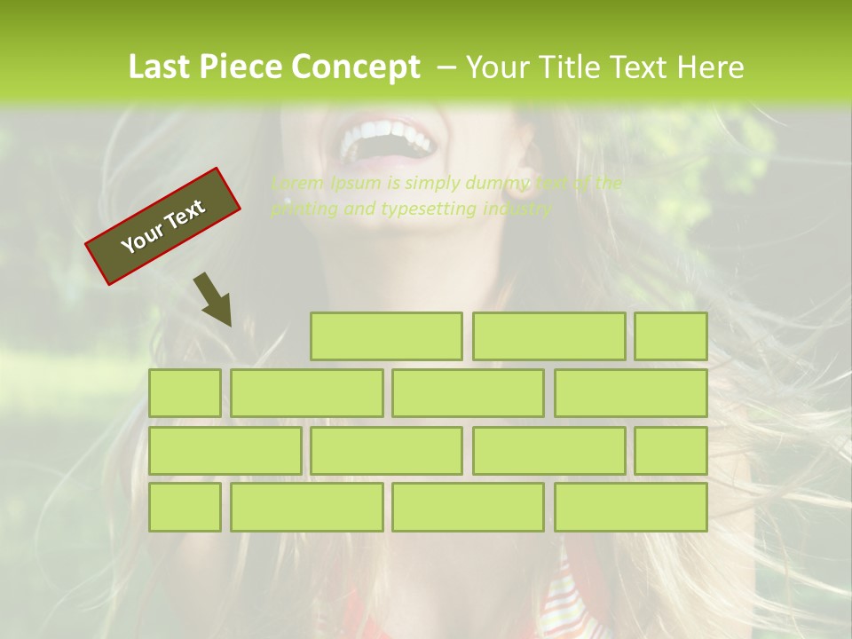 Emotion Outdoor Green PowerPoint Template