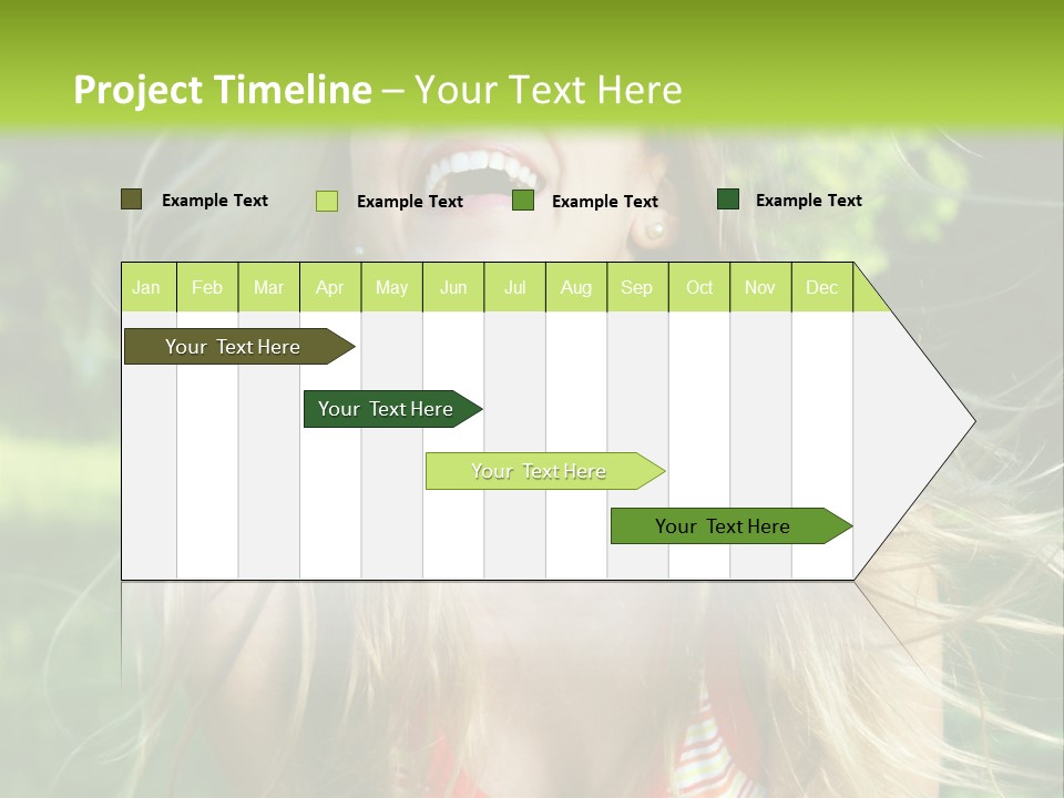 Emotion Outdoor Green PowerPoint Template