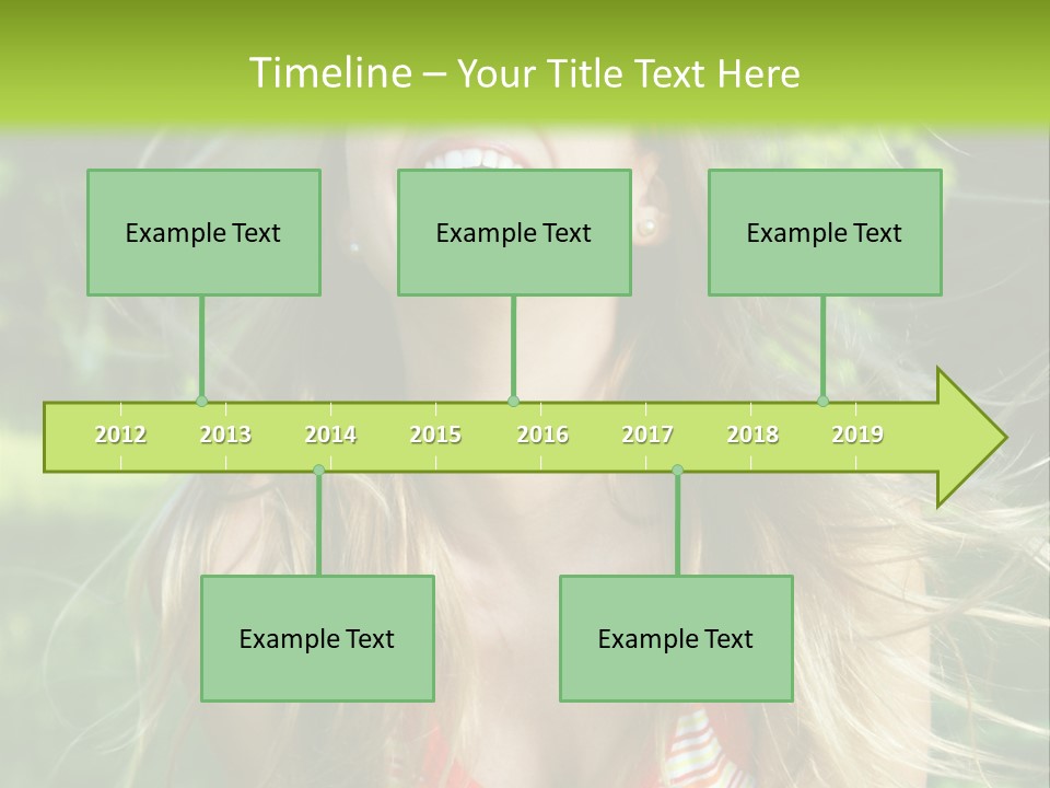 Emotion Outdoor Green PowerPoint Template