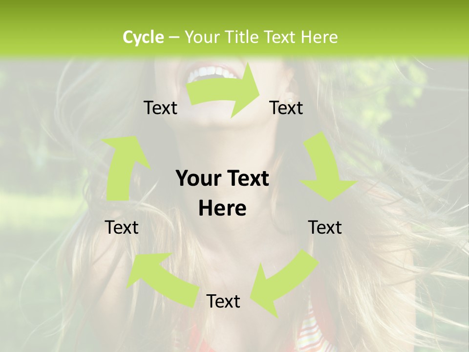 Emotion Outdoor Green PowerPoint Template