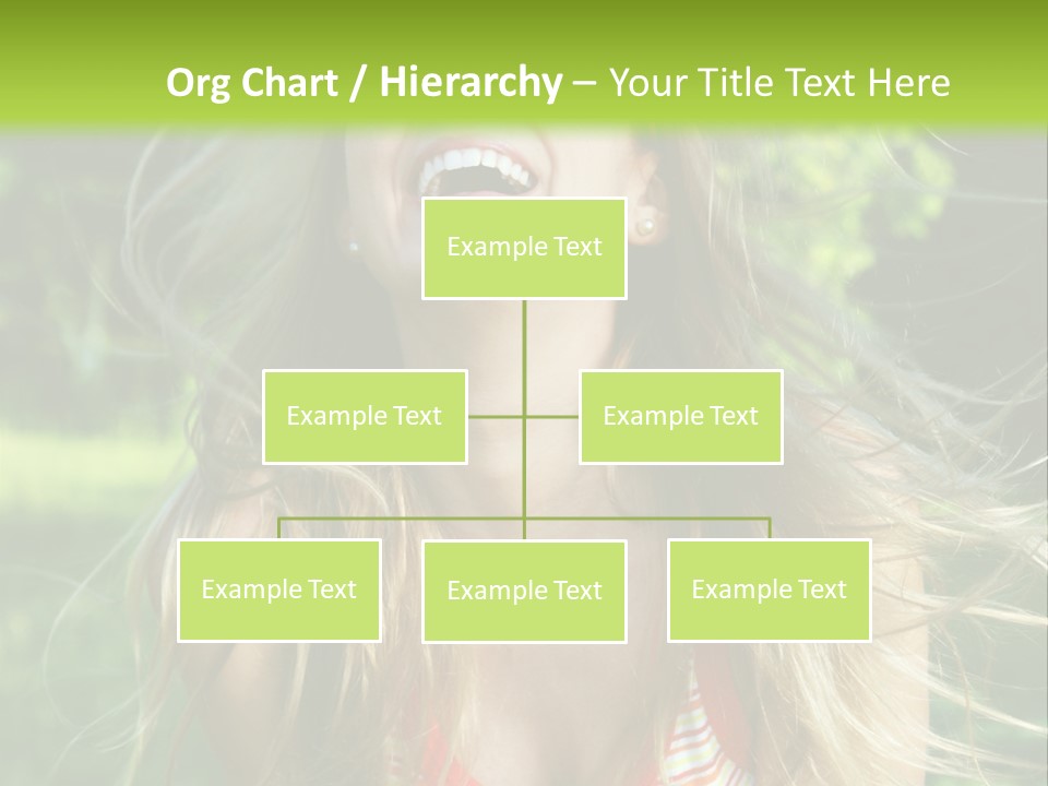 Emotion Outdoor Green PowerPoint Template