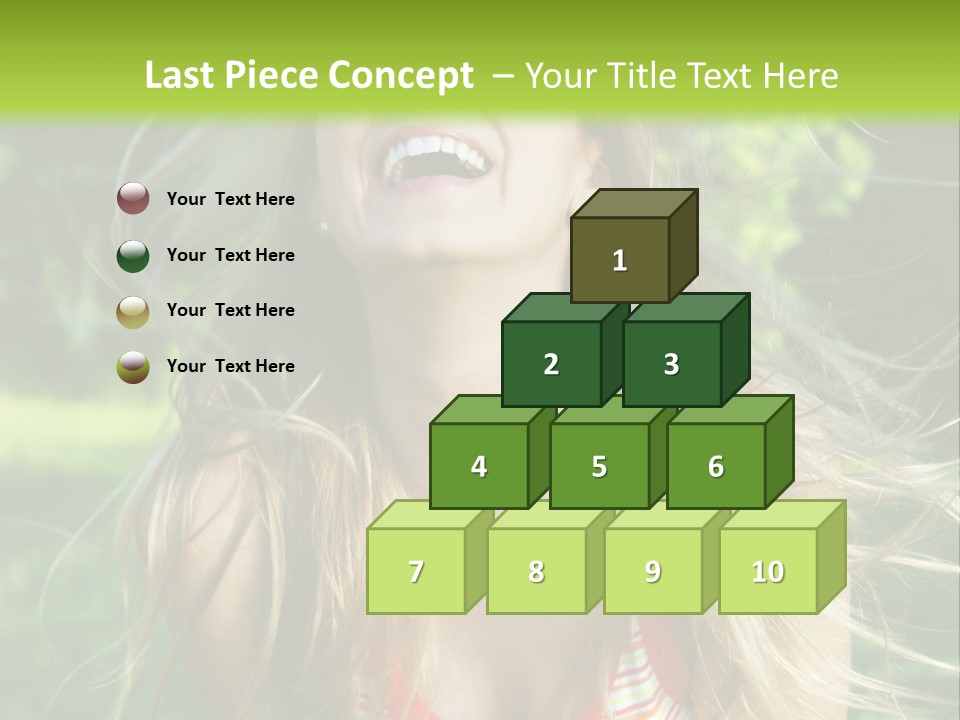 Emotion Outdoor Green PowerPoint Template