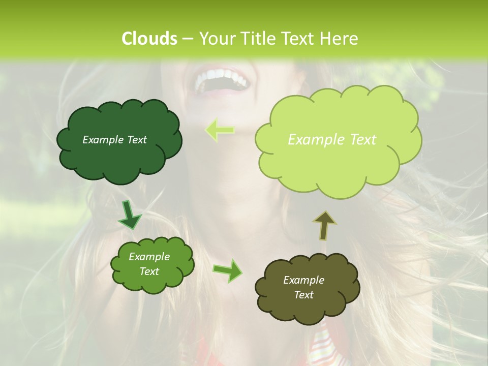 Emotion Outdoor Green PowerPoint Template