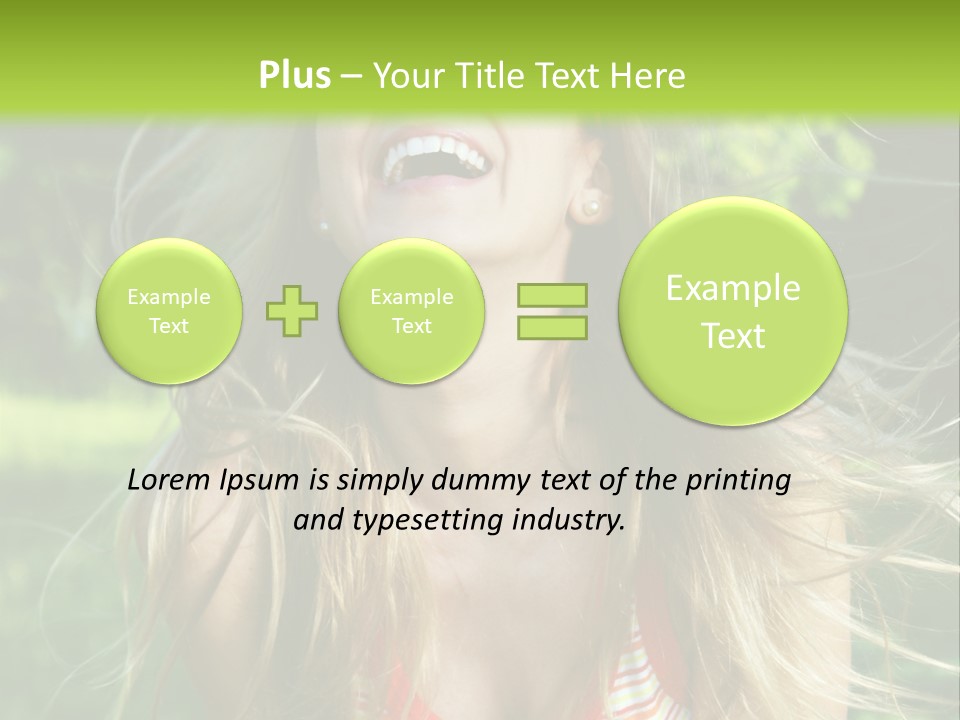Emotion Outdoor Green PowerPoint Template