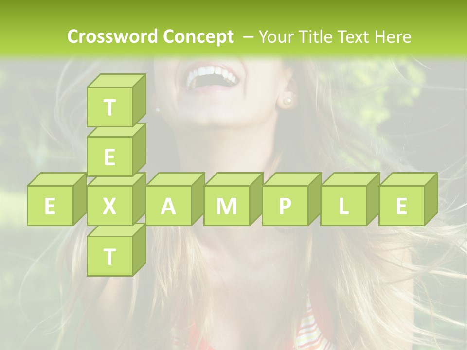 Emotion Outdoor Green PowerPoint Template