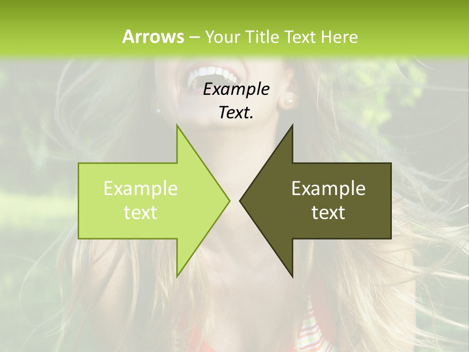 Emotion Outdoor Green PowerPoint Template