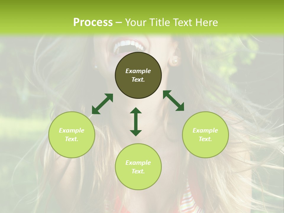 Emotion Outdoor Green PowerPoint Template