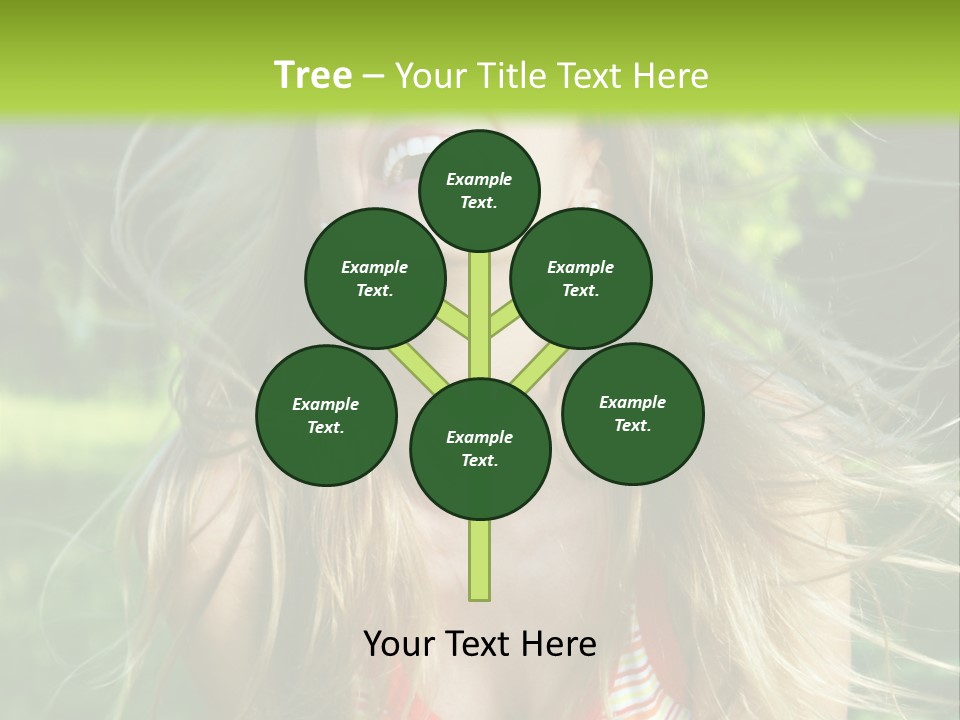Emotion Outdoor Green PowerPoint Template