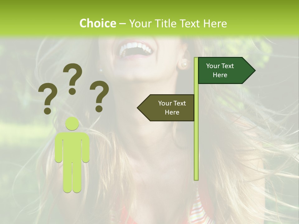 Emotion Outdoor Green PowerPoint Template