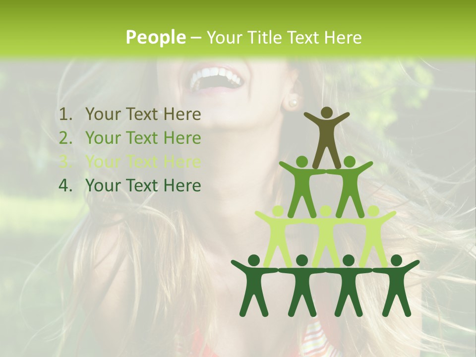 Emotion Outdoor Green PowerPoint Template