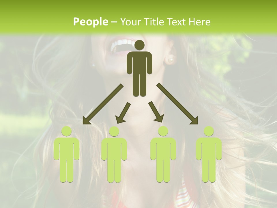 Emotion Outdoor Green PowerPoint Template