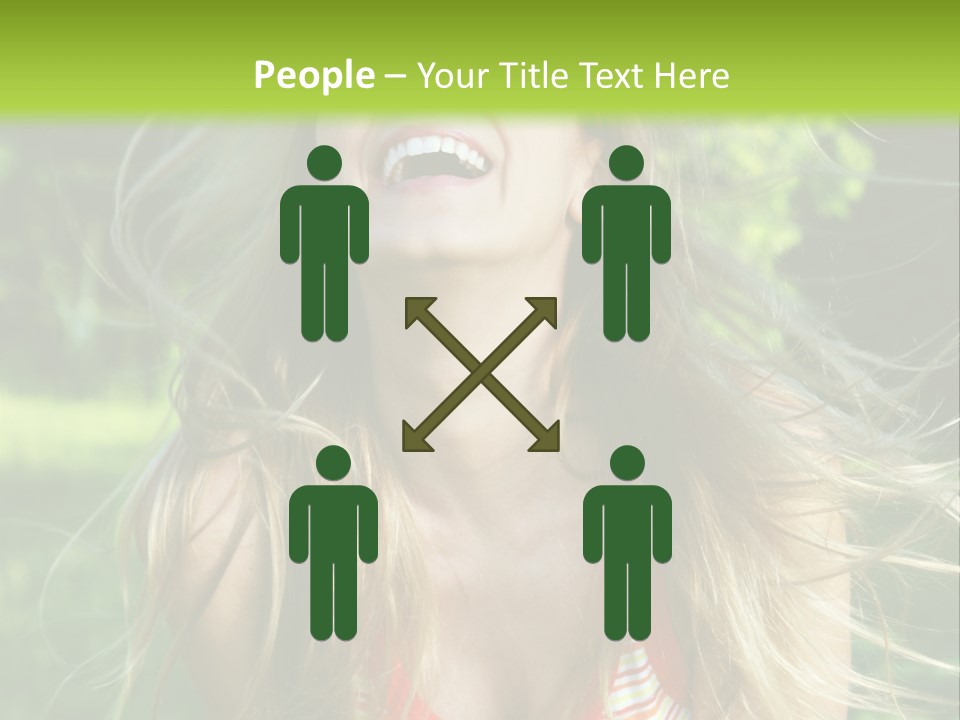 Emotion Outdoor Green PowerPoint Template