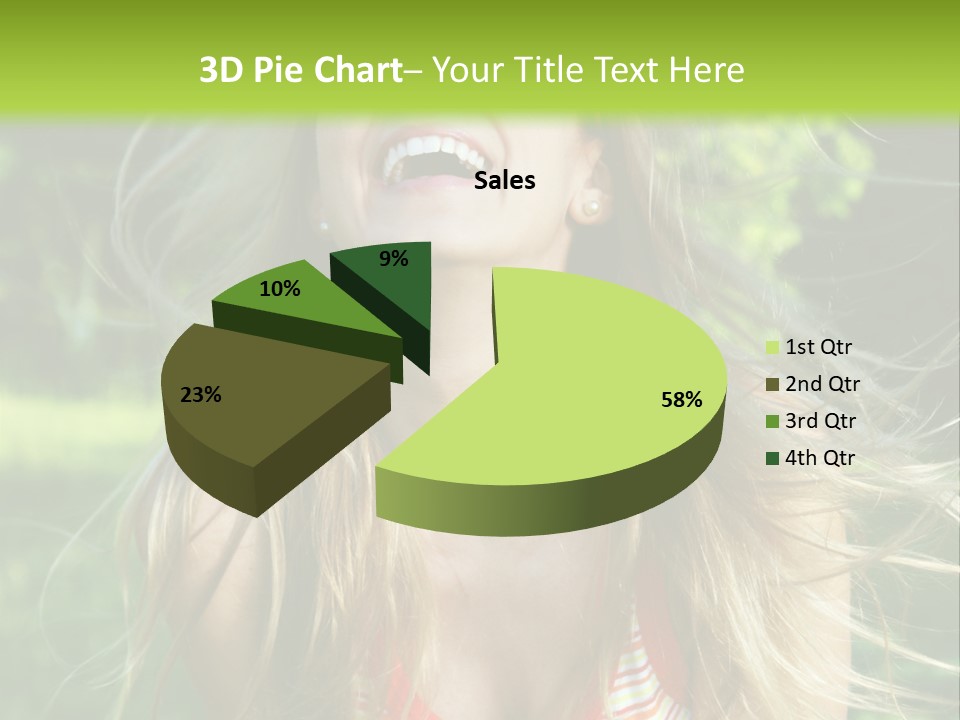 Emotion Outdoor Green PowerPoint Template