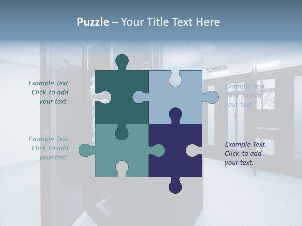 Security Part Indoors PowerPoint Template
