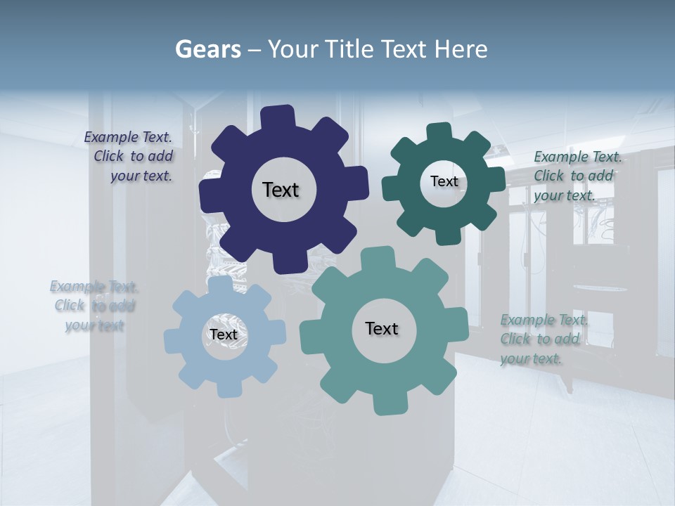 Security Part Indoors PowerPoint Template
