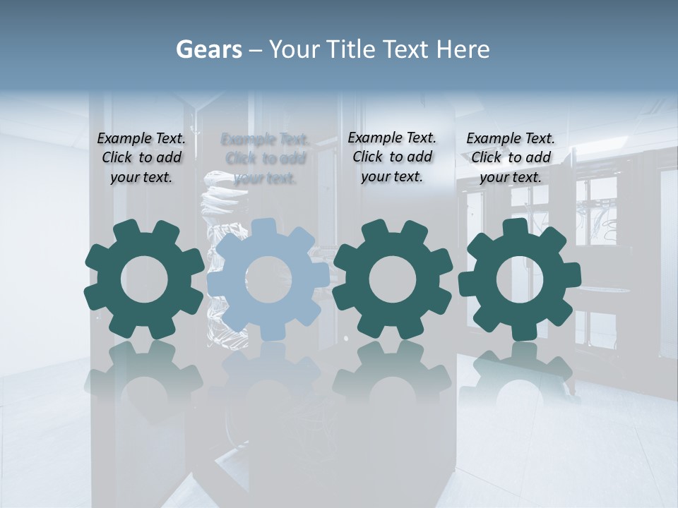 Security Part Indoors PowerPoint Template