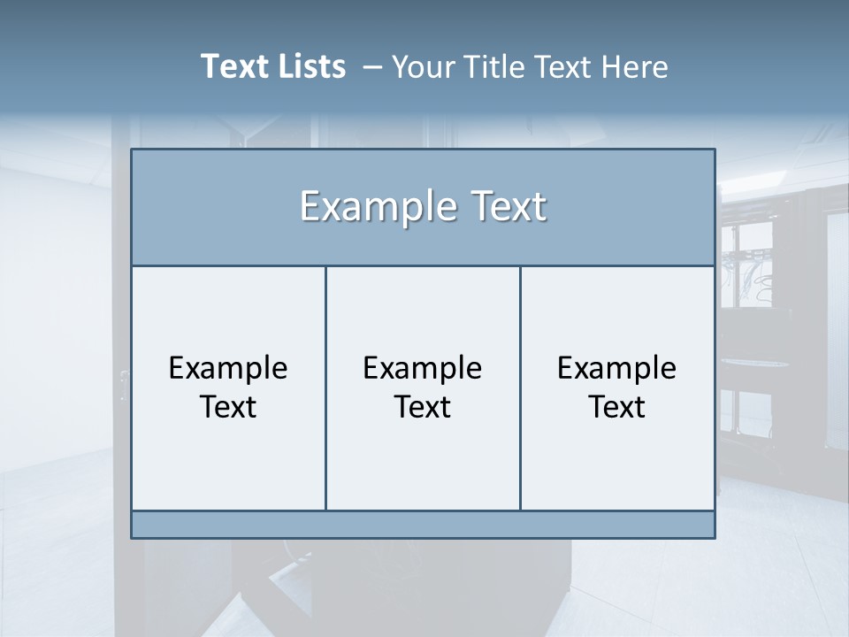 Security Part Indoors PowerPoint Template