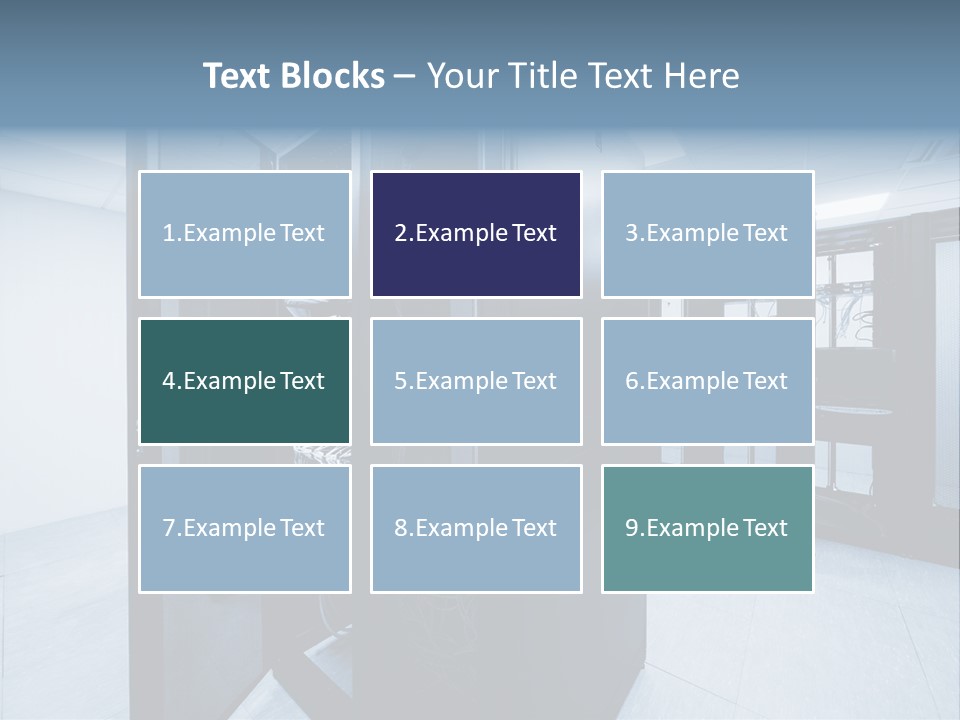 Security Part Indoors PowerPoint Template
