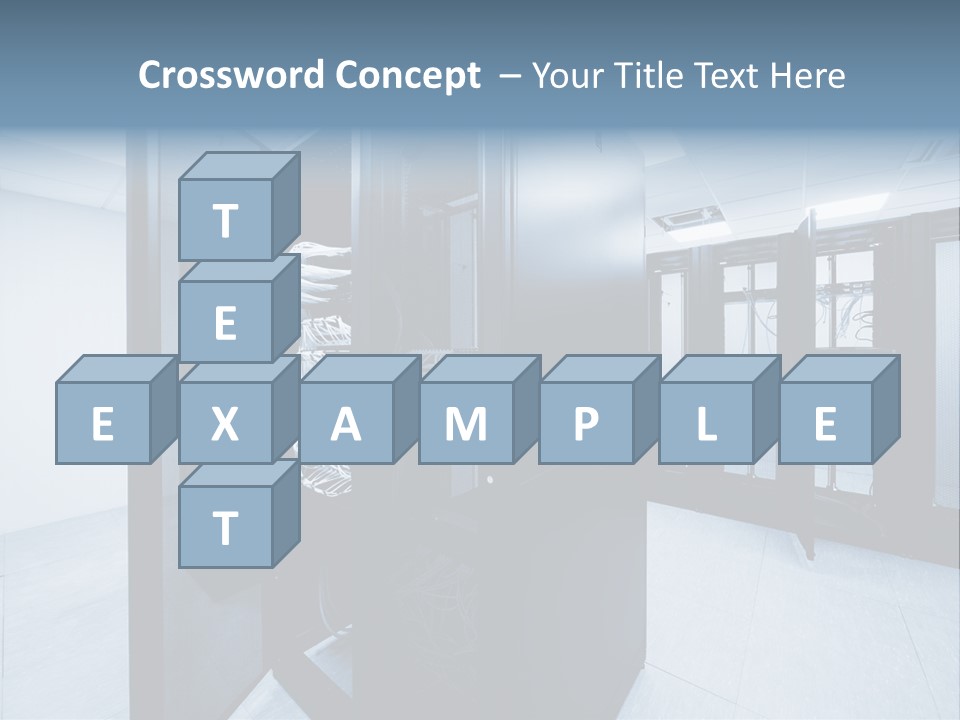 Security Part Indoors PowerPoint Template