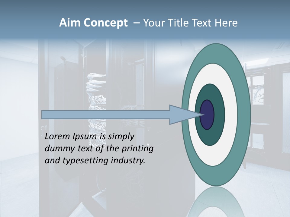 Security Part Indoors PowerPoint Template