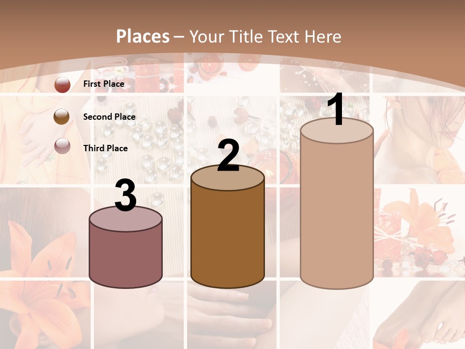 Medicine Harmony Nails PowerPoint Template