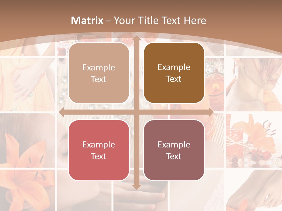Medicine Harmony Nails PowerPoint Template