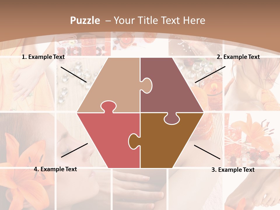 Medicine Harmony Nails PowerPoint Template