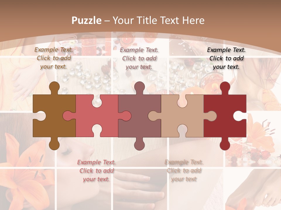 Medicine Harmony Nails PowerPoint Template