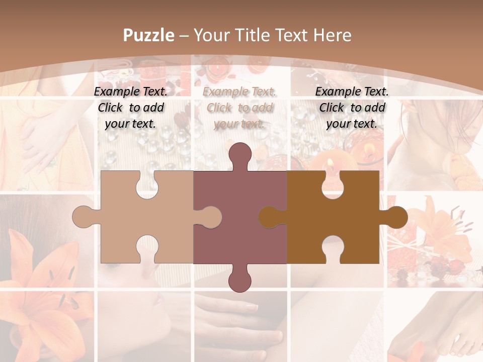 Medicine Harmony Nails PowerPoint Template