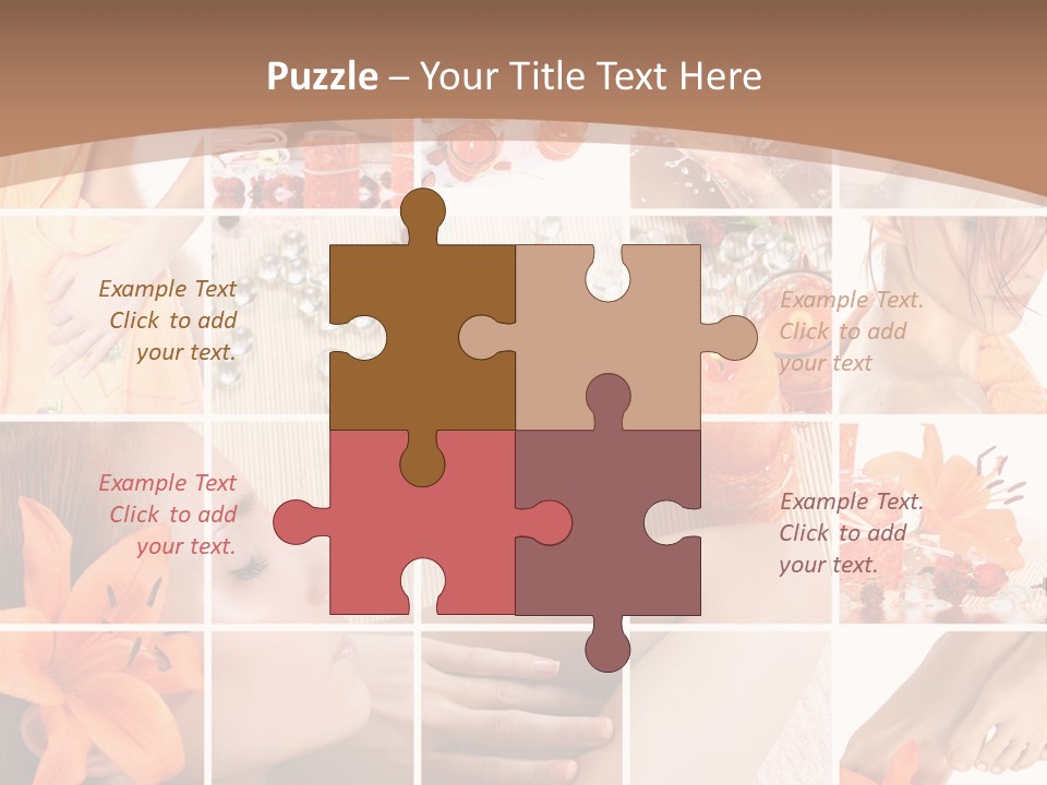 Medicine Harmony Nails PowerPoint Template