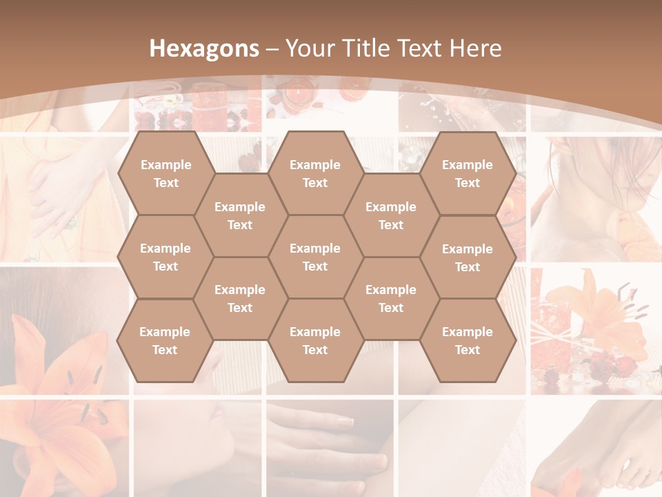 Medicine Harmony Nails PowerPoint Template