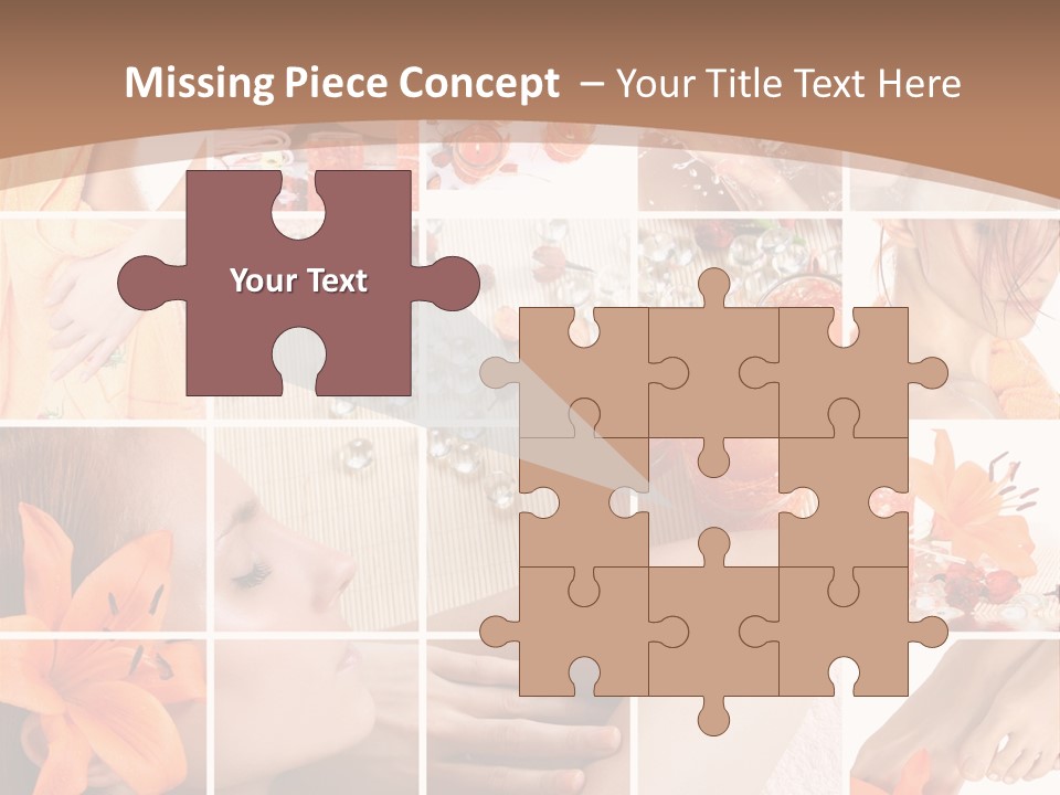 Medicine Harmony Nails PowerPoint Template