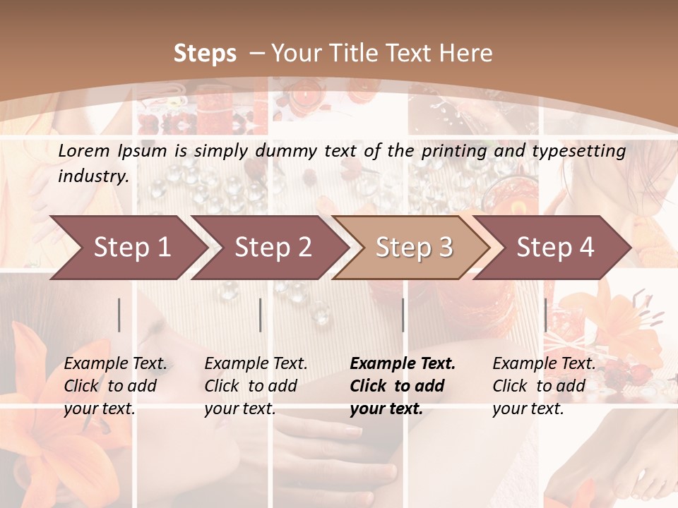 Medicine Harmony Nails PowerPoint Template