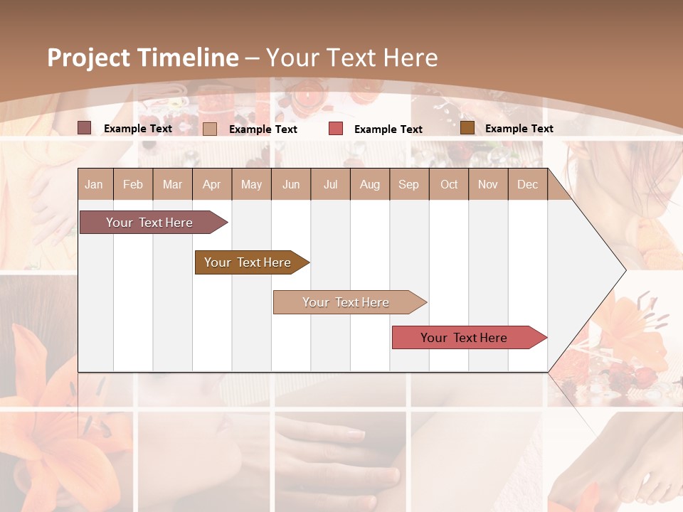 Medicine Harmony Nails PowerPoint Template