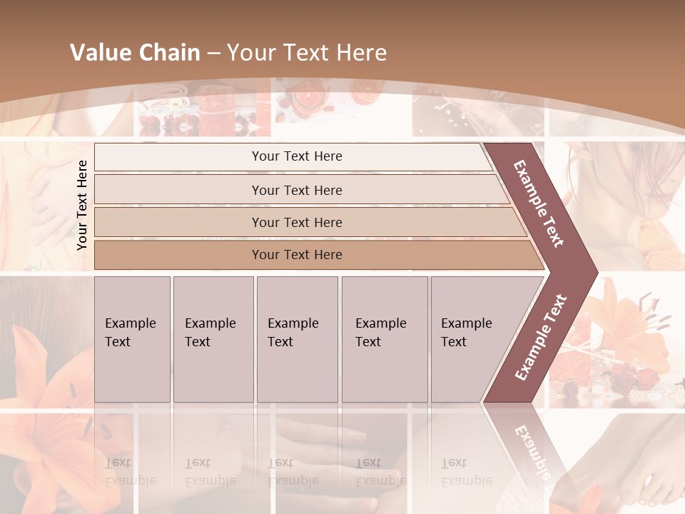 Medicine Harmony Nails PowerPoint Template