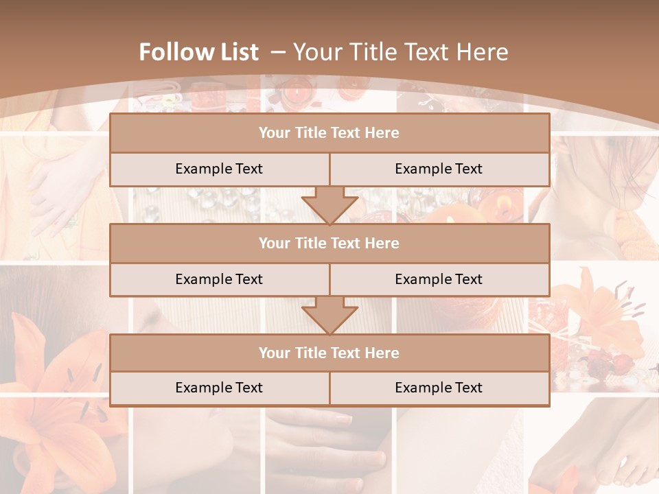 Medicine Harmony Nails PowerPoint Template