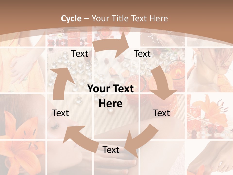 Medicine Harmony Nails PowerPoint Template