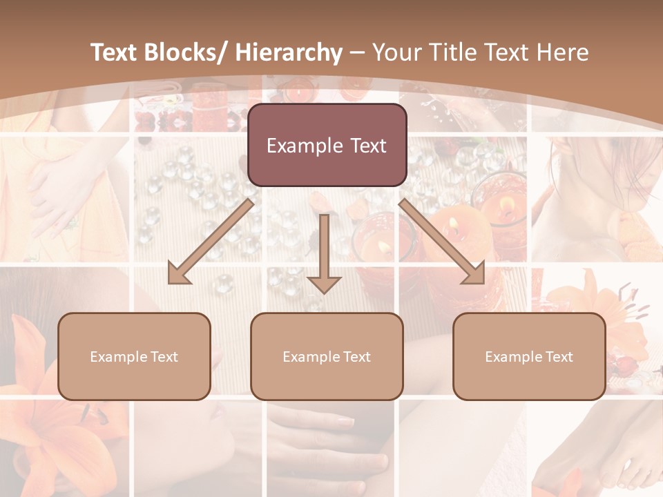 Medicine Harmony Nails PowerPoint Template