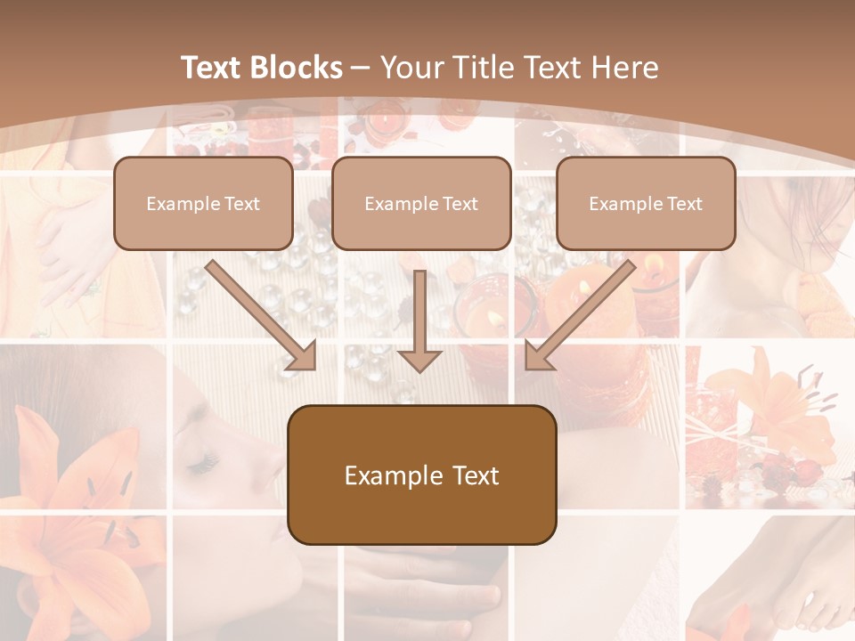 Medicine Harmony Nails PowerPoint Template