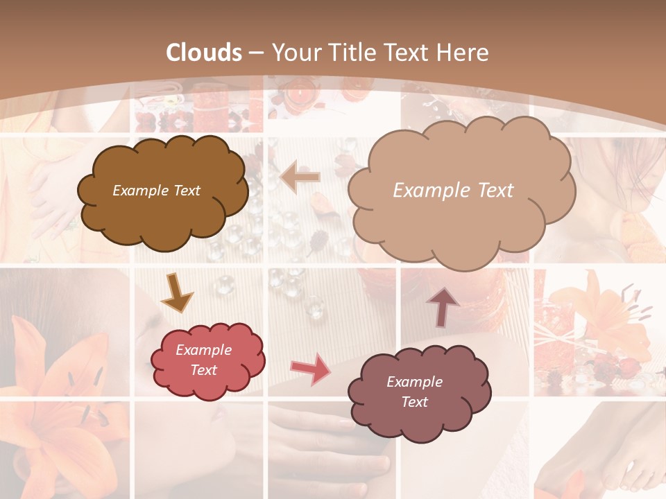 Medicine Harmony Nails PowerPoint Template