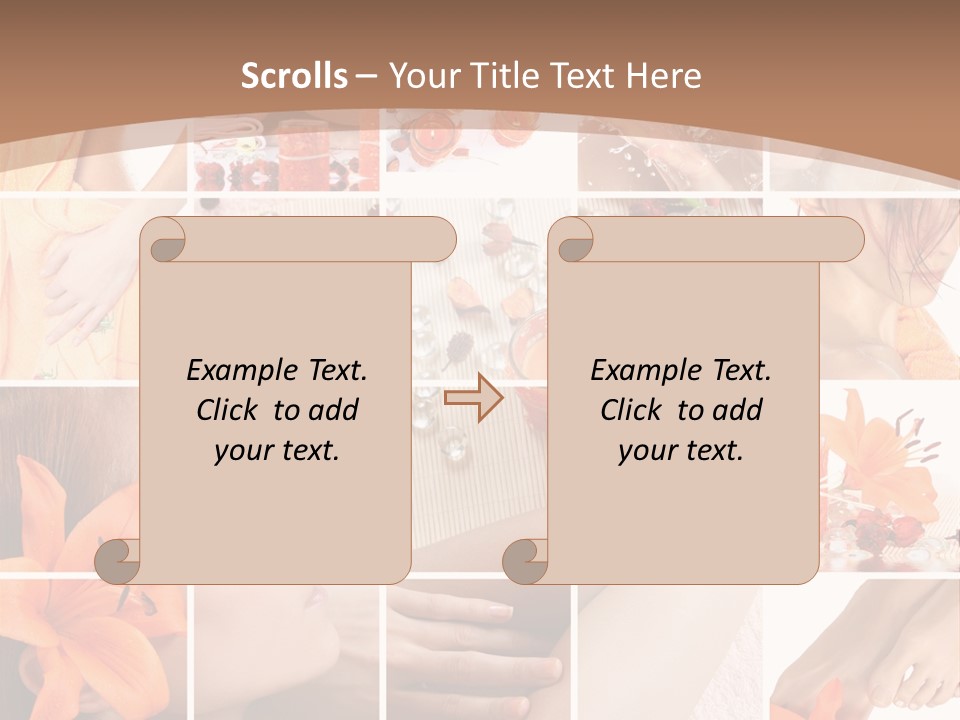 Medicine Harmony Nails PowerPoint Template