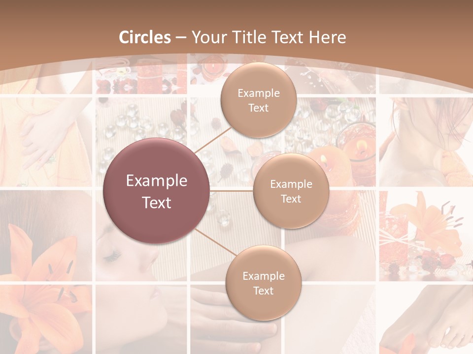 Medicine Harmony Nails PowerPoint Template