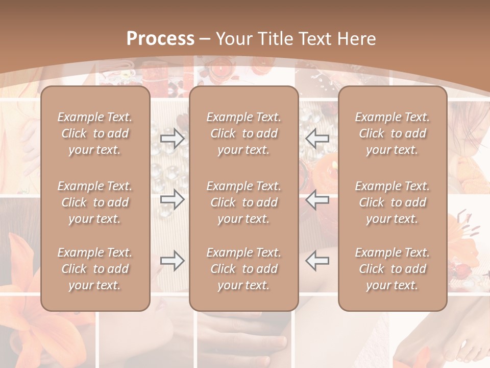 Medicine Harmony Nails PowerPoint Template