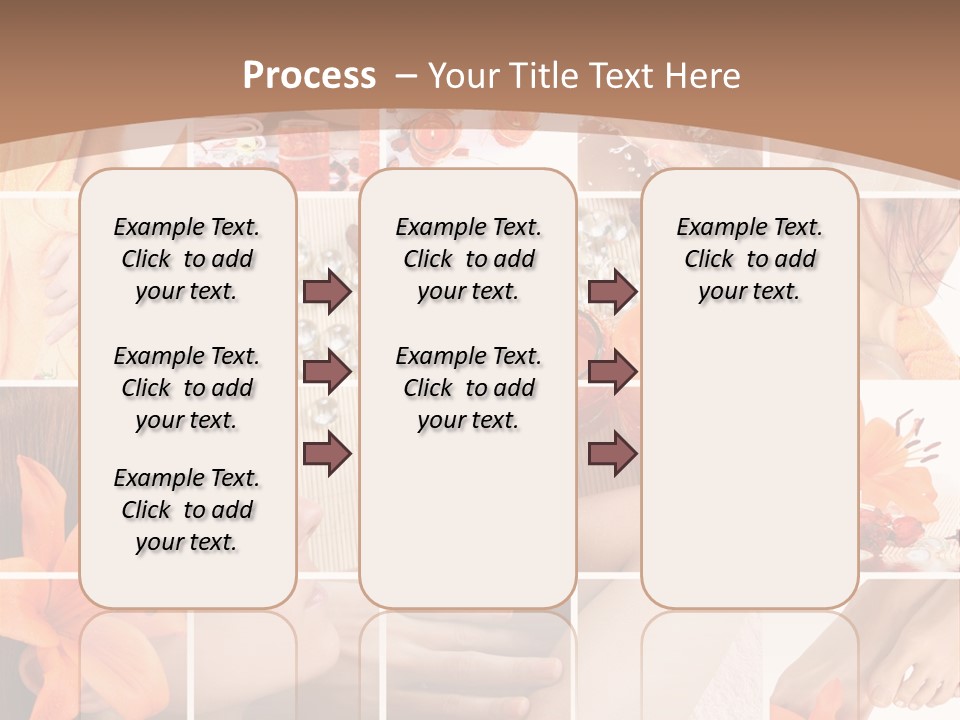 Medicine Harmony Nails PowerPoint Template